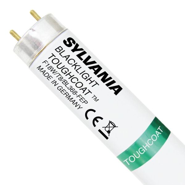 УФ Лампа в пастки для комах 15W  Протиосколкова F15T8G13 BL368 Sylvania FEP TOUGHCOAT