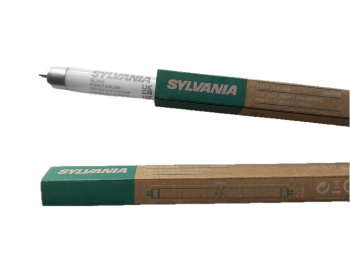 УФ Лампа в пастки для комах 15W  Протиосколкова F15T8G13 BL368 Sylvania FEP TOUGHCOAT